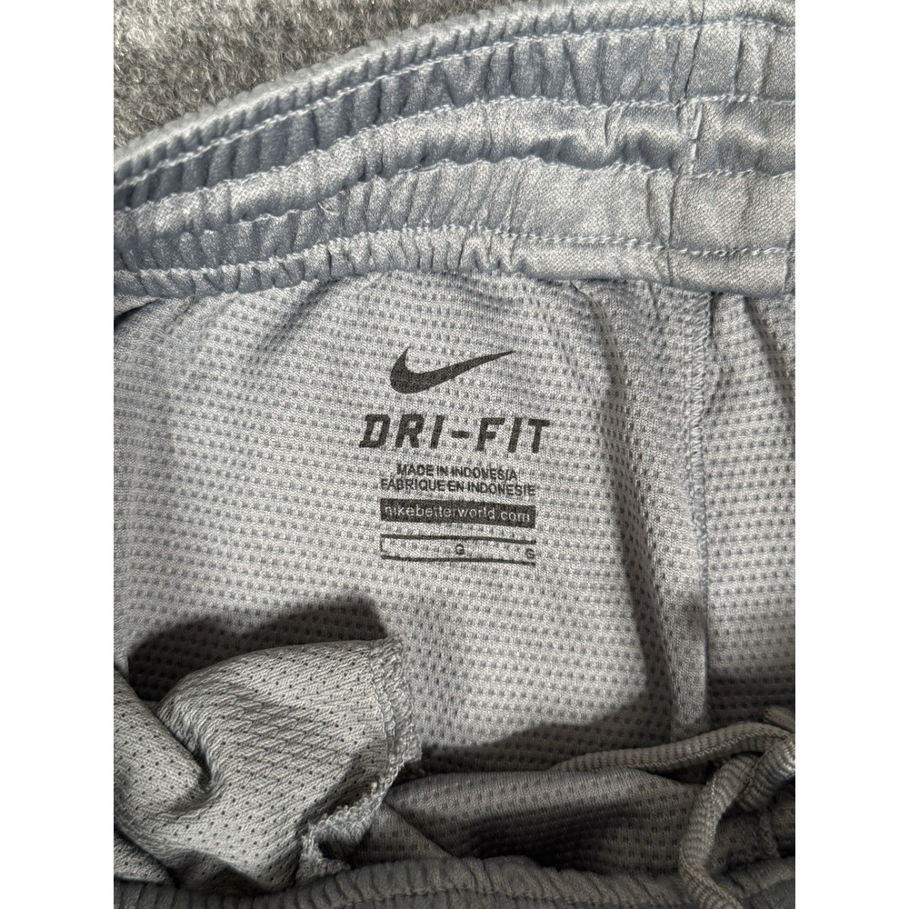 NikePants Mens Medium Gray Dri Fit Basketball Gym Training Sweatpants 30" EUC - Picture 9 of 16